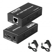 HDMI подовжувач по RJ45 витій парі, активний до 120м HDMI подовжувач по RJ45 витій парі, активний до 120м