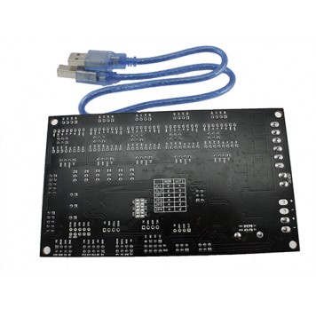 На звороті плата MKS Gen V1.4 і кабель USB тип A - USB тип B-1