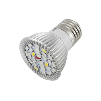 Фітолампа фіто лампа для рослин, повний спектр E27, 28 LED 8Вт