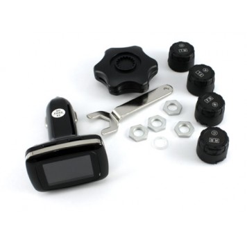 Система контроля давления в шинах TPMS ЖК USB TP620, внешние датчики