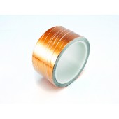 Медная фольга лента односторонняя токопроводящая 50мм х 10м