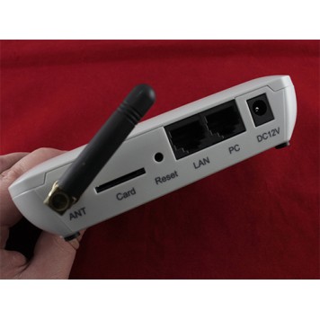 Гнізда VoIP GSM шлюзу GoIP 1-1