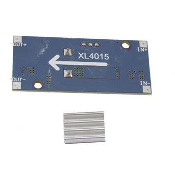Понижувальний перетворювач напруги DC - DC XL4015 і радіатор для охолодження мікросхеми-1