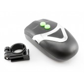 Ліхтар фара + дзвінок гудок сирена на кермо для велосипеда 2в1