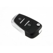 Выкидной ключ зажигания, заготовка корпус под чип, 2 кнопки, Peugeot
