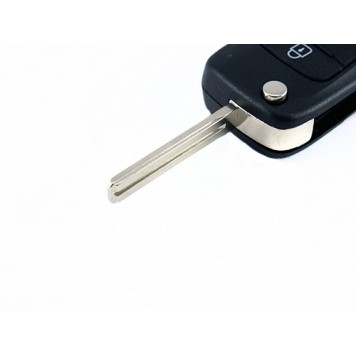 Вид на другу сторону заготовки леза ключа для автомобілів Hyundai-4