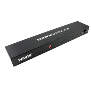 Передня панель HDMI 1x16 портів 4K спліттера-2