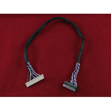 Кабель шлейф LVDS DF-14 20pin 1канал 8бит для ЖК матриц