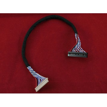 Кабель шлейф LVDS DF-14 20pin 2канала 6бит для ЖК матриц 12-15