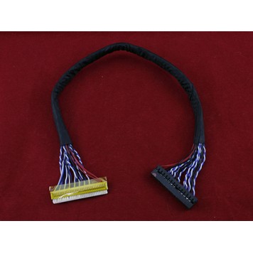 Кабель шлейф LVDS FI-X 30pin 2канала 6бит для ЖК матриц 14-17.1