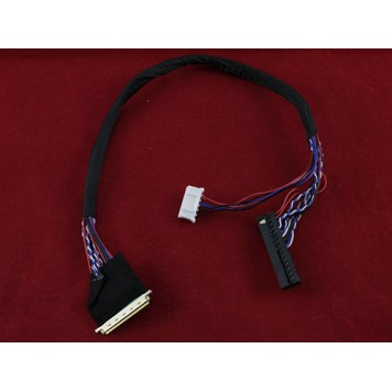 Кабель шлейф LVDS I-PEX 40pin 1канал 6бит для ЖК матриц LP140WH1