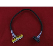 Кабель шлейф LVDS FI-X 30pin 1канал 6бит для ЖК матриц 13.3-15.6 Кабель шлейф LVDS FI-X 30pin 1канал 6бит для ЖК матриц 13.3-15.6