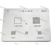 BGA трафарет S5019 5в1 для реболлинга Samsung Galaxy S4