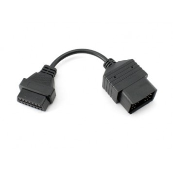 Перехідник з OBD2 16pin мама на Toyota 17pin тато