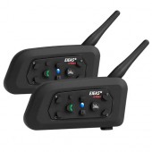 Мотогарнитура Bluetooth 3.0 гарнитура на шлем, ПАРА, интерком V6 Pro 1200 Мотогарнитура Bluetooth 3.0 гарнитура на шлем, ПАРА, интерком V6 Pro 1200