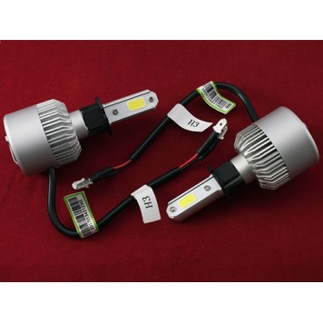 Лампы светодиодные автомобильные Partol H3 PK22S 12В 72Вт 8000лм