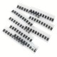 Диоды SMD 90шт 1N4001 1N4004 1N4007 SS14 SS16 SS24 SS26 SS34 SS36