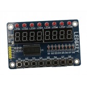 Модуль драйвер клавиатуры и светодиодной индикации TM1638 Arduino