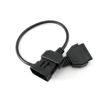 Кабель OBD2 для автомобилей Opel с 10-ти контактным разъемом-1