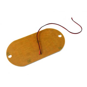 Зворотний бік друкованої плати LED таблички для таксі білої-1