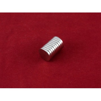 Магніти неодимові дуже сильні 12x2мм N35 10шт