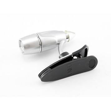 LED мини лампа светильник на прищепке клипсе для чтения книг