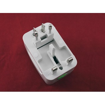 Універсальний дорожній мережевий перехідник, адаптер розетки EU UK US AU