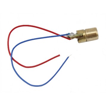 Лазерный диод модуль точка 5мВт 5В красный 650нм