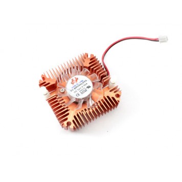 Вентилятор с радиатором 55мм 12В 2пин кулер VGA