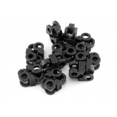 10x Зажим пряжка фиксатор для шнурков обуви