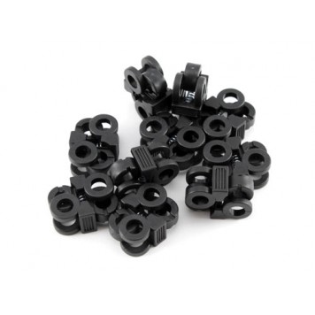 10x Зажим пряжка фиксатор для шнурков обуви