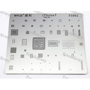 BGA трафарет P3062 для реболлинга Apple Iphone 7