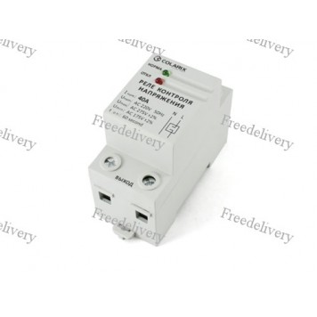 Реле контроля напряжения COLARIX AKO-RCV-040, 220В 40А DIN