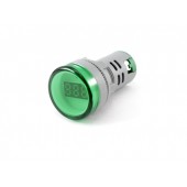 Вольтметр індикатор AC60-500V , 60-500В 22мм на панель щита Вольтметр індикатор AC60-500V , 60-500В 22мм на панель щита