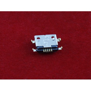 Зворотний бік MicroUSB роз'єму 5pin MC-135-1