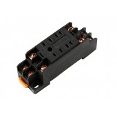 Колодка панелька PYF08A крепления реле Omron MY2 на DIN-рейку