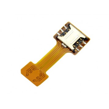 Перехідник на 2 Nano SIM + MicroSD в комбінований лоток