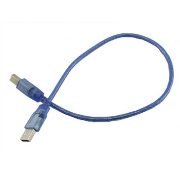 Кабель USB AM-BM для Arduino принтера сканера экранированный 50см