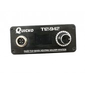 Паяльная станция QUICKO T12-942 MINI OLED на жалах Hakko T12 Паяльная станция QUICKO T12-942 MINI OLED на жалах Hakko T12
