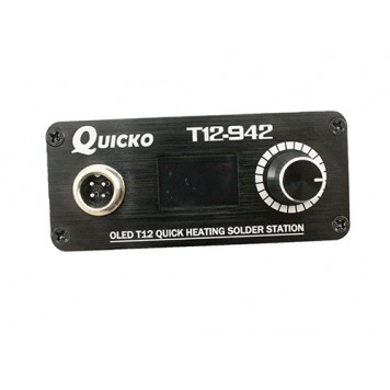 Паяльная станция QUICKO T12-942 MINI OLED на жалах Hakko T12