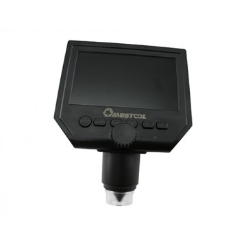 Цифровой микроскоп c 4.3 ЖК дисплеем, аккумулятором, MicroSD, 1-600X