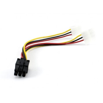 Перехідник 2x IDE Molex - PCI-E 6pin для відеокарт