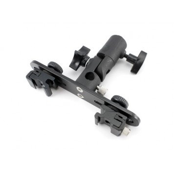 Универсальное крепление для 2-х вспышек и фотозонта-1