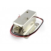 Електромеханічний соленоїдний замок електрозамок засувка СЕРЕДНІЙ 12В