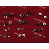 120x Кнопка тактова, мікрик, 12 видів SMD DIP, набір