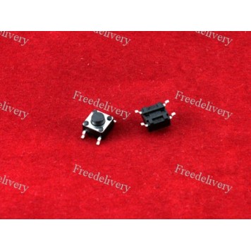 Тактова кнопка SMD 4pin 6 x 6 x 3.5 мм-4