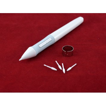Ручка-перо со сменными грифелями и съемником-4