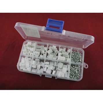 100x Роз'єм гніздо коннектор живлення XH2.54 2p 3p 4p 2.54мм тато мама