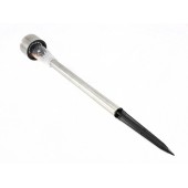 Садовий ліхтар на сонячній батареї, вуличний світильник 37см метал