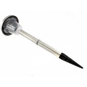 Садовий ліхтар на сонячній батареї, вуличний світильник 39см VK009